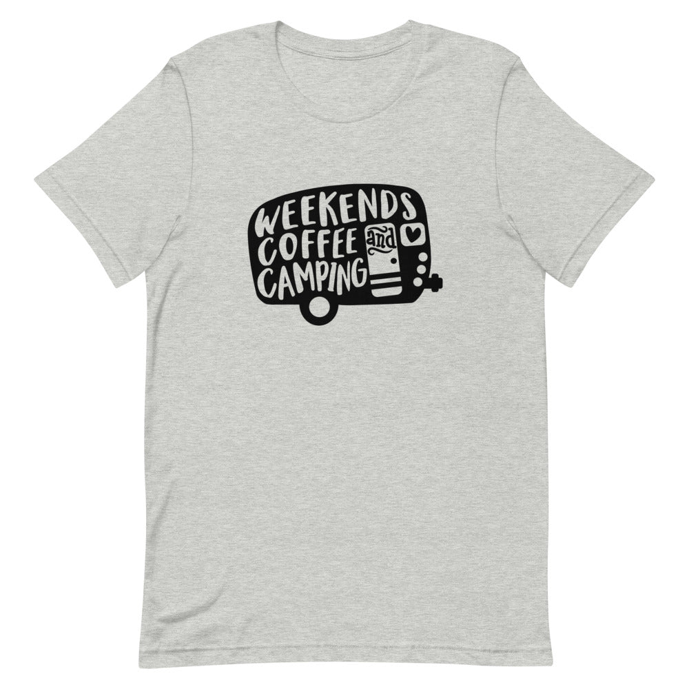 Weekends Coffee and Camping Tee